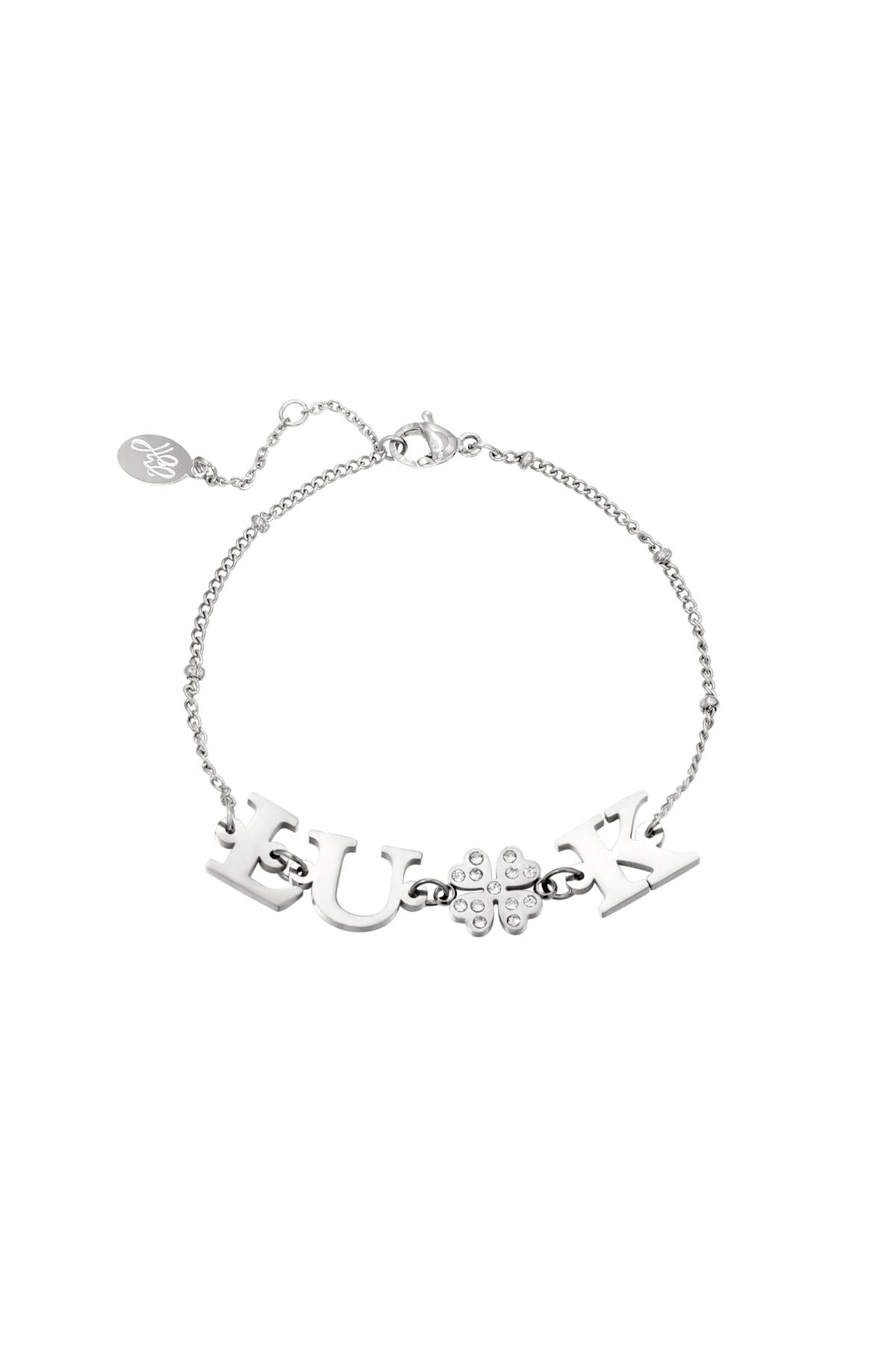 Bracelet "LUCK", Silver.