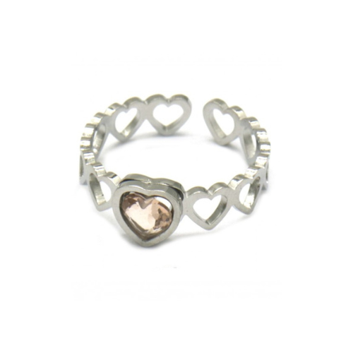 Ring "Heart", Silver