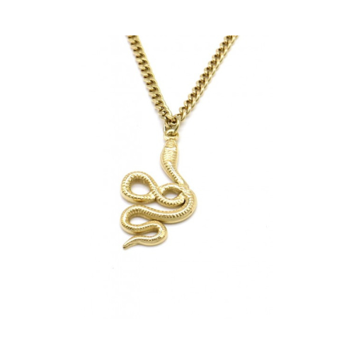 Necklace "Snake", Gold